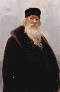 Portrait of Vladimir Vasilievich Stasov, Russian art historian and music critic Ilya Repin